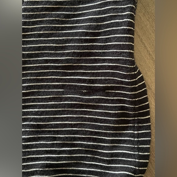 Loft Open Sleeve Blouse - Undertone Stripes - Size Large - Picture 10 of 10